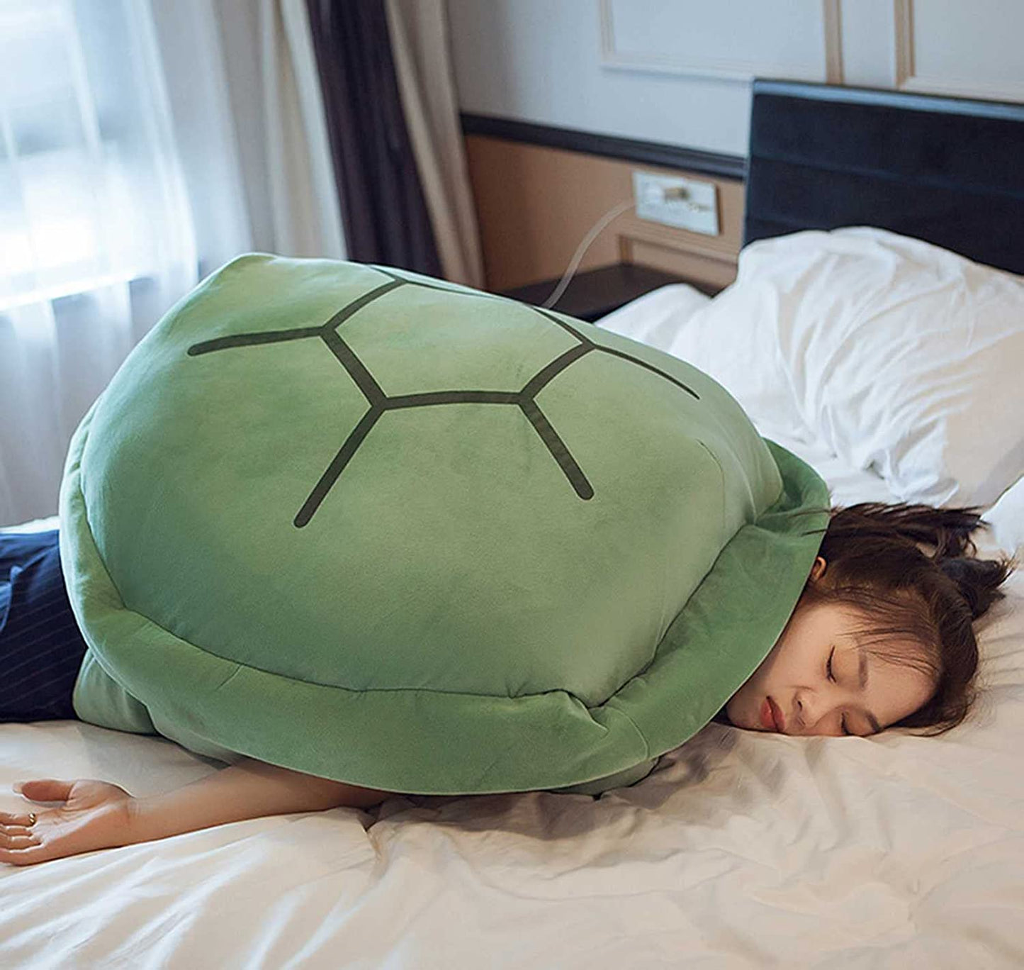 Almohadas usables de caparazón de tortuga - Verde