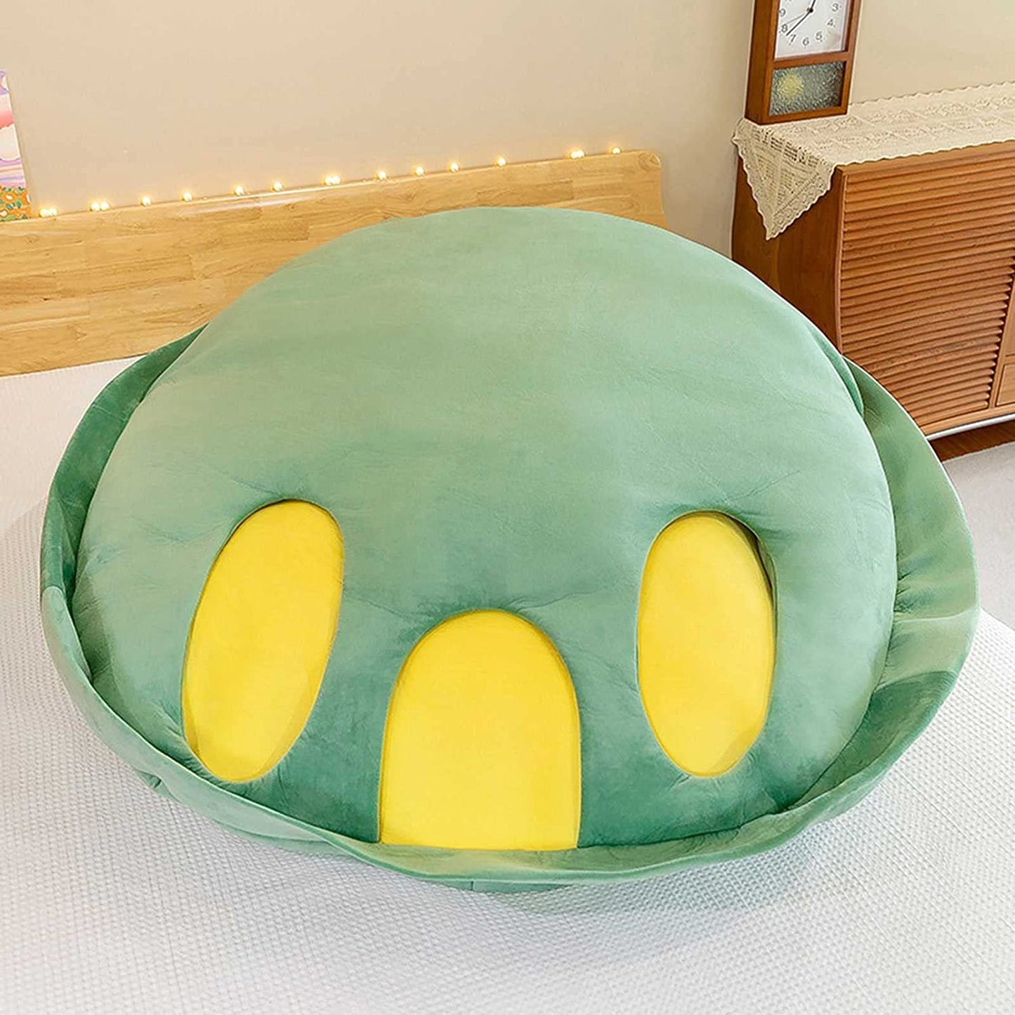 Almohadas usables de caparazón de tortuga - Verde